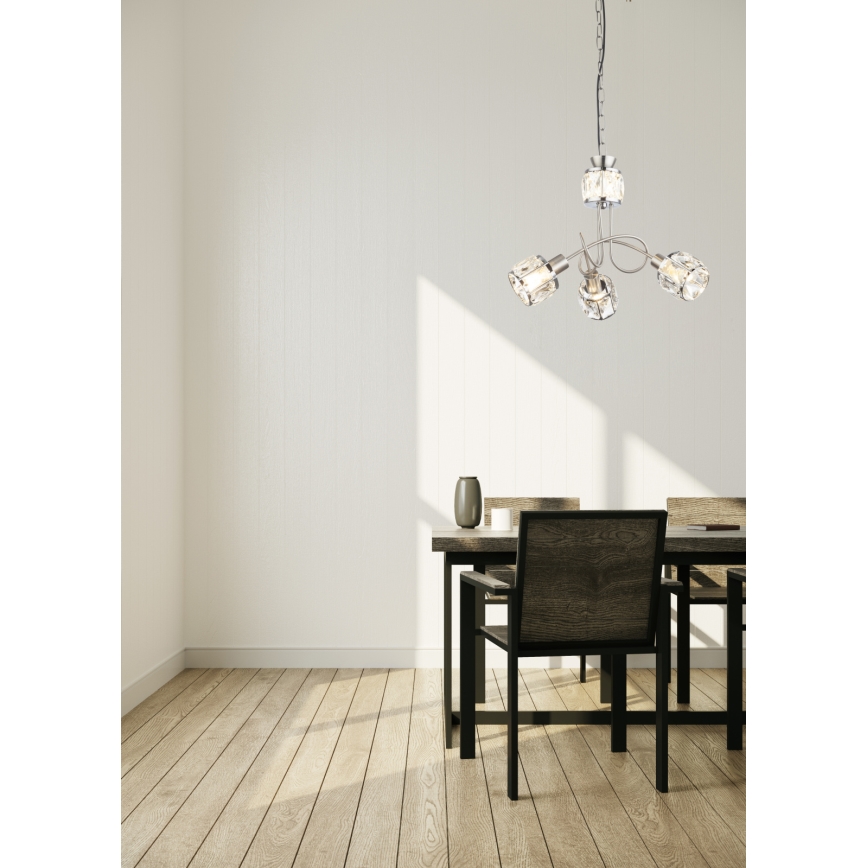 Globo - LED полилей на верига 3xE14/40W/230V + LED/5W