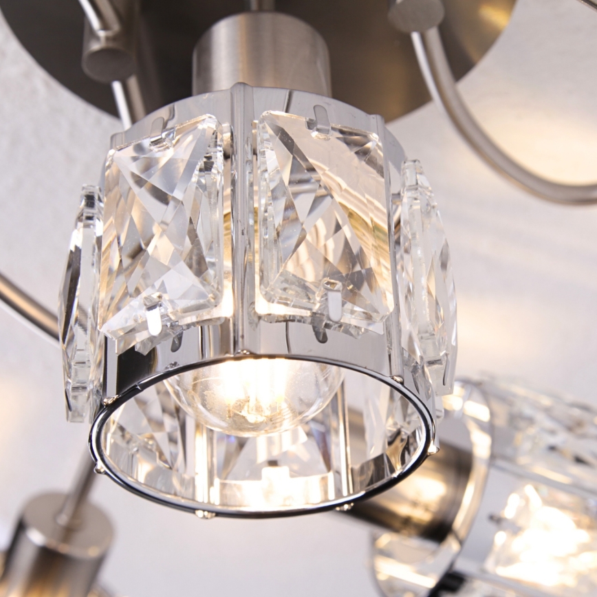 Globo - Полилей за повърхностен монтаж 5xE14/40W/230V