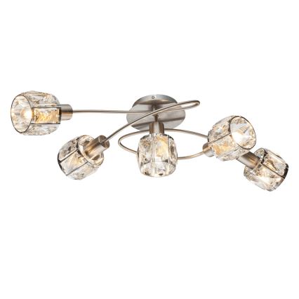 Globo - Полилей за повърхностен монтаж 5xE14/40W/230V