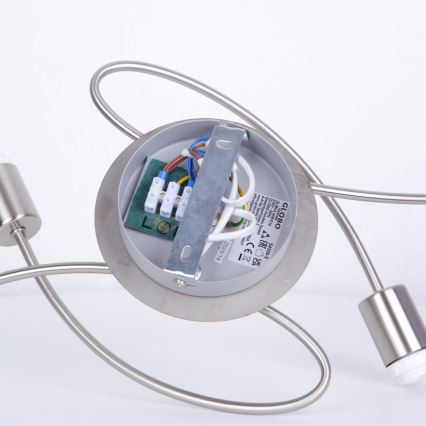 Globo - Полилей за повърхностен монтаж 5xE14/40W/230V