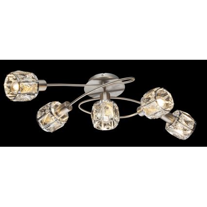 Globo - Полилей за повърхностен монтаж 5xE14/40W/230V