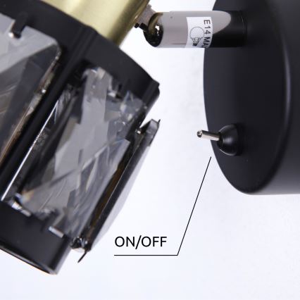 Globo - Стенен спот 1xE14/40W/230V