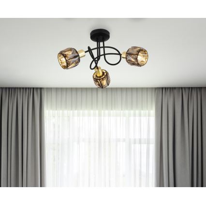 Globo - Полилей за прикрепяне 3xE14/40W/230V