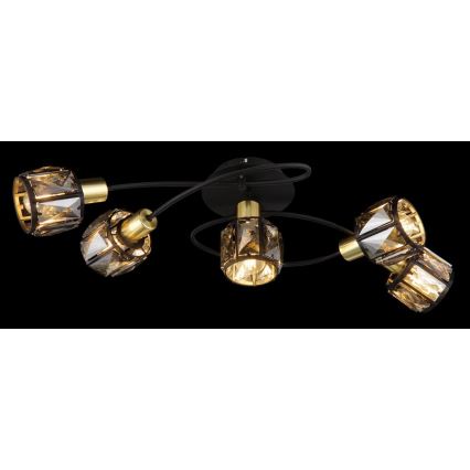 Globo - Полилей за повърхностен монтаж 5xE14/40W/230V