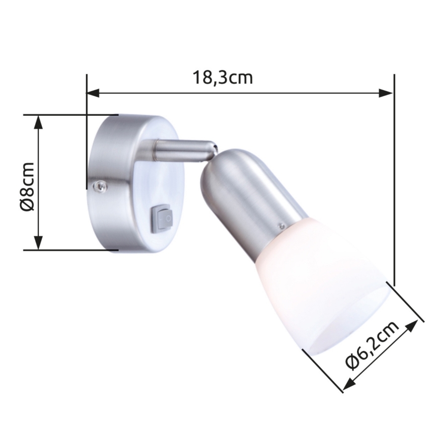 Globo - Спот аплик 1xE14/40W/230V