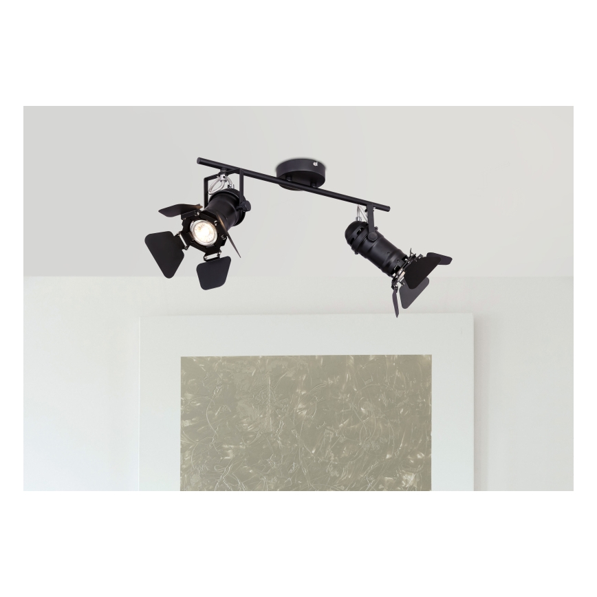 Globo - Точково осветително тяло 2xGU10/50W/230V