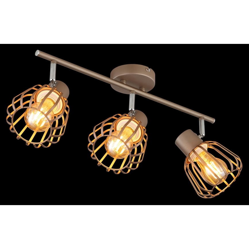 Globo - Точково осветително тяло 3xE27/40W/230V