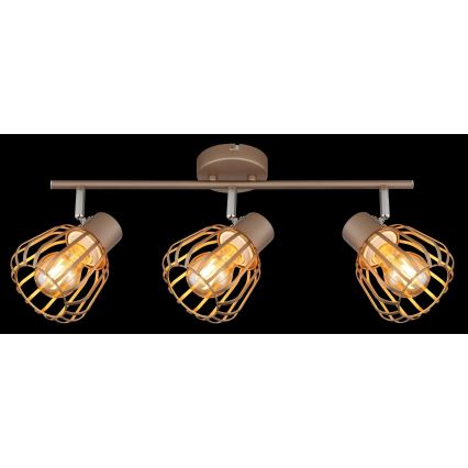 Globo - Точково осветително тяло 3xE27/40W/230V