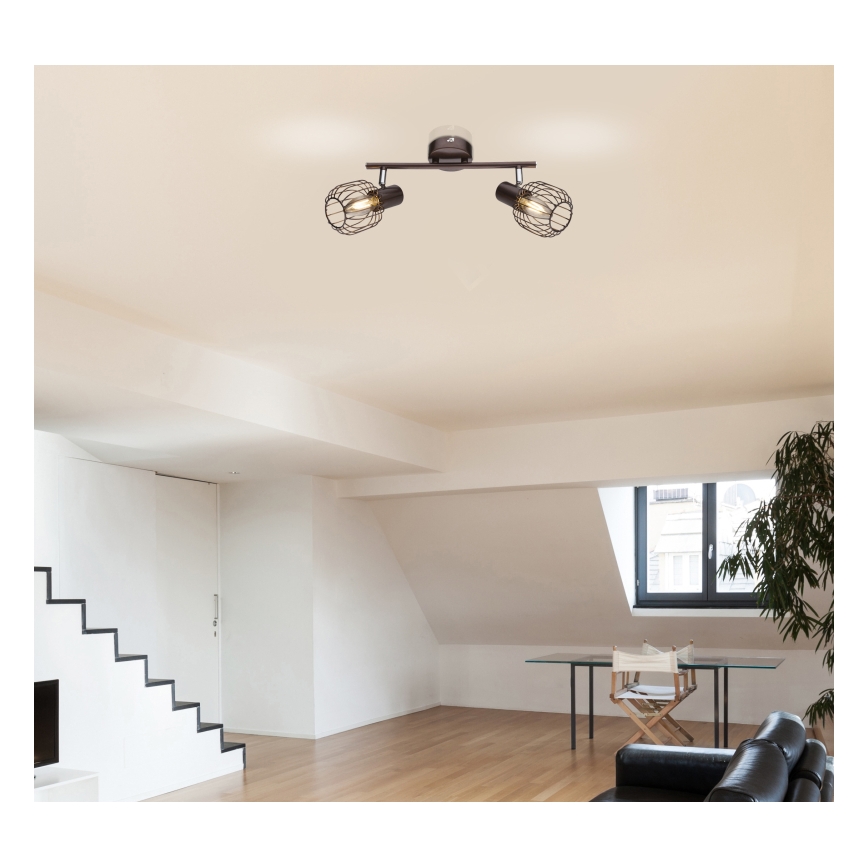 Globo - Точково осветително тяло 2xE14/40W/230V