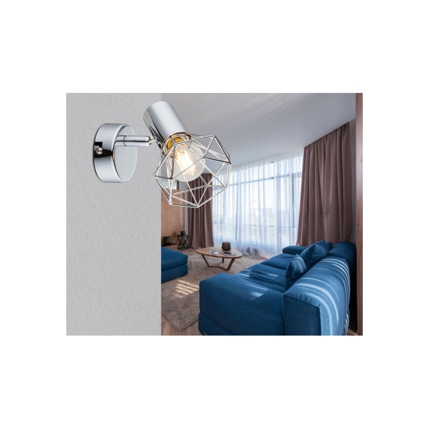 Globo - Спот аплик 1xE14/40W/230V лъскав хром