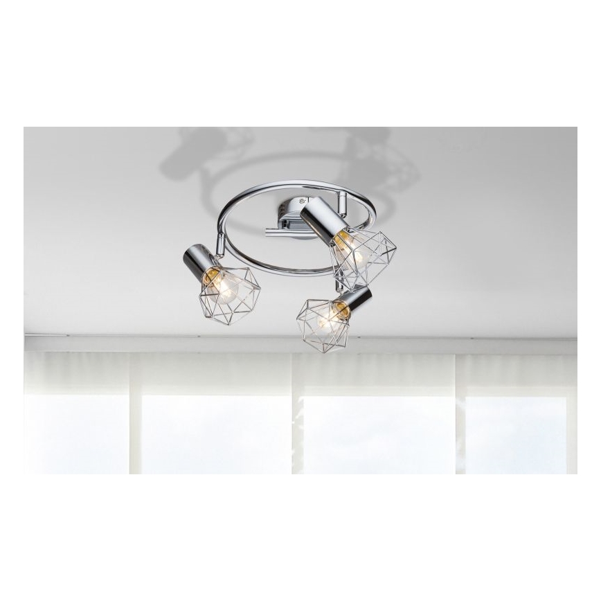 Globo - Точково осветително тяло 3xE14/40W/230V