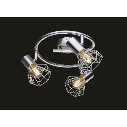 Globo - Точково осветително тяло 3xE14/40W/230V