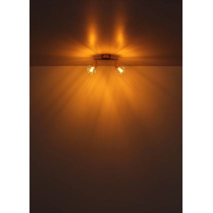 Globo - Спот 2xE14/40W/230V златист