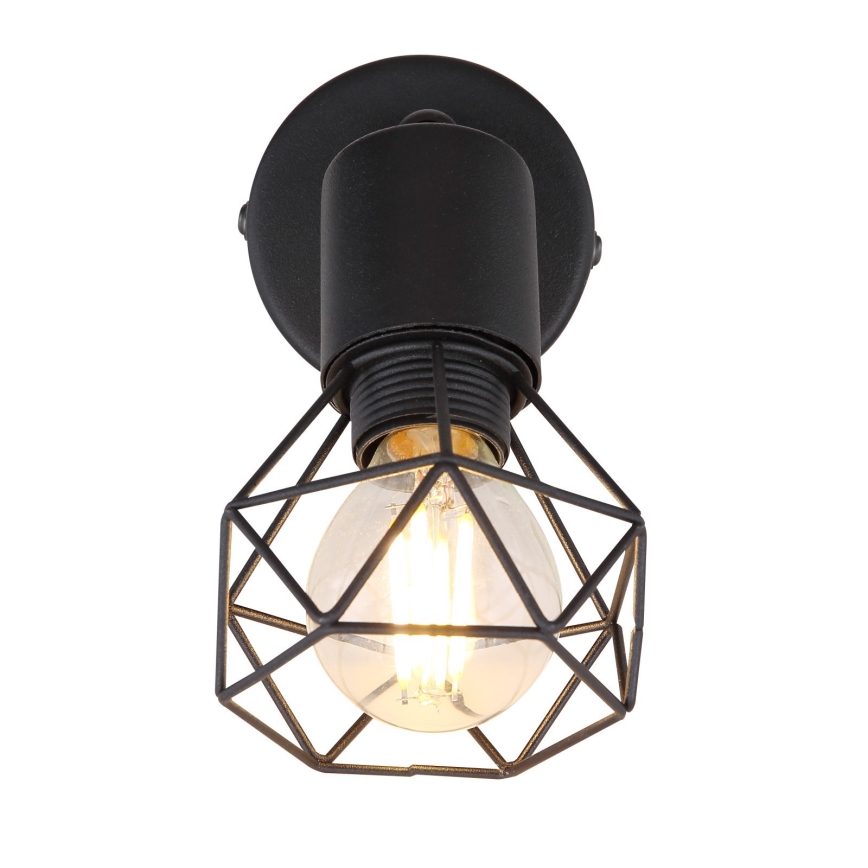 Globo - Спот аплик 1xE14/40W/230V черен