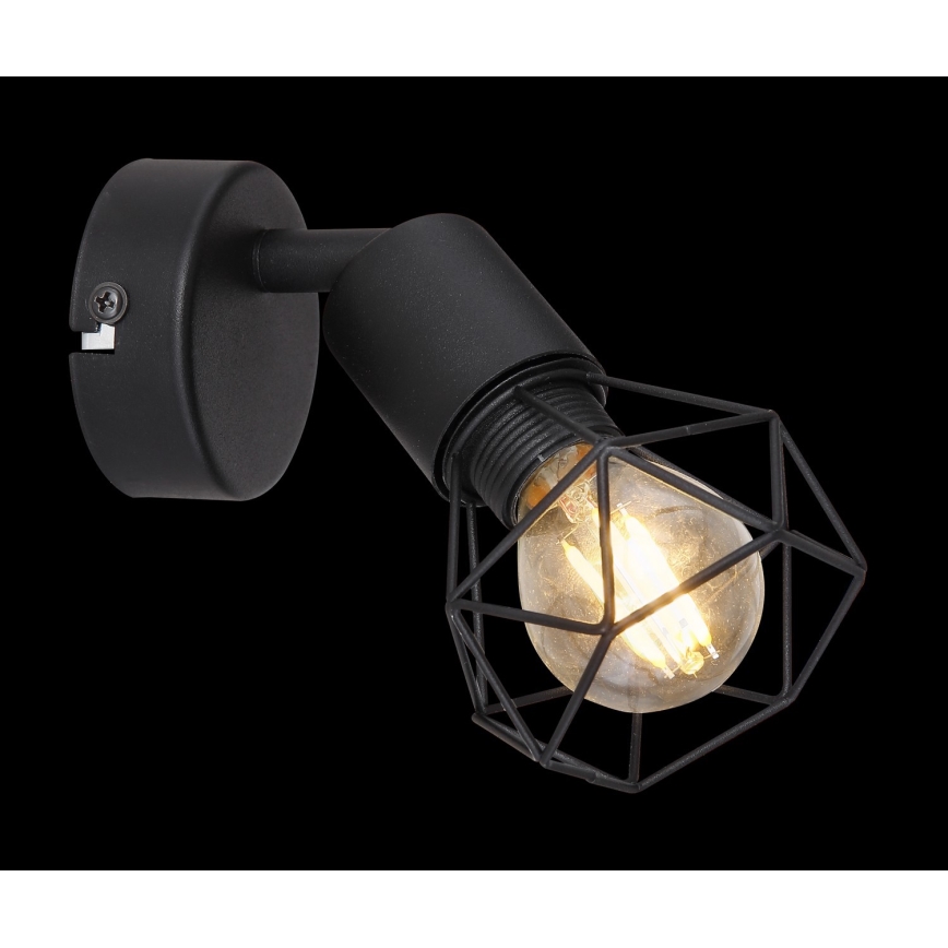 Globo - Спот аплик 1xE14/40W/230V черен