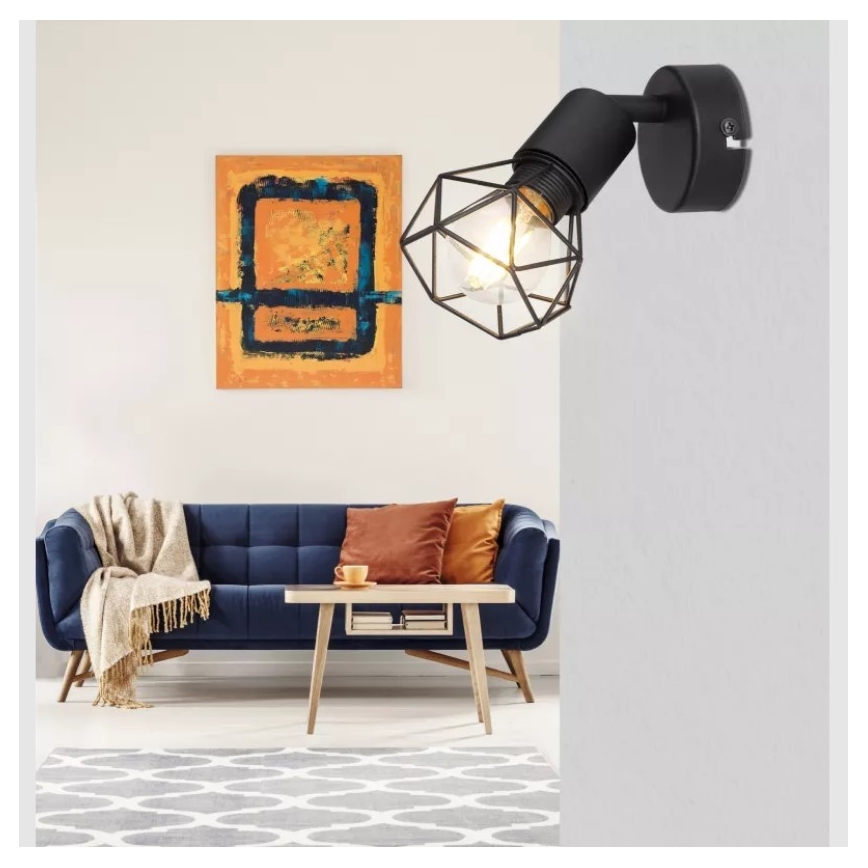 Globo - Спот аплик 1xE14/40W/230V черен