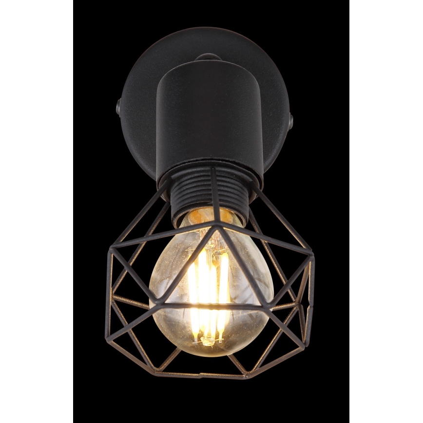 Globo - Спот аплик 1xE14/40W/230V черен