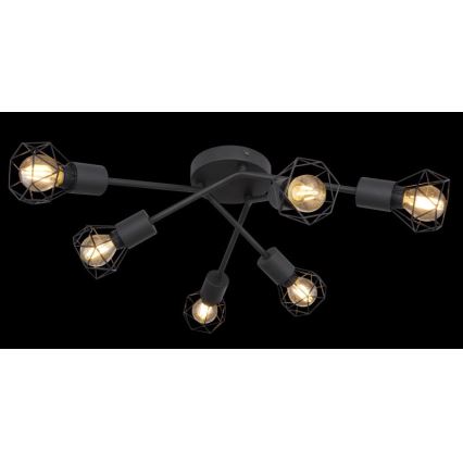 Globo - Прикрепен полилей 6xE14/40W/230V