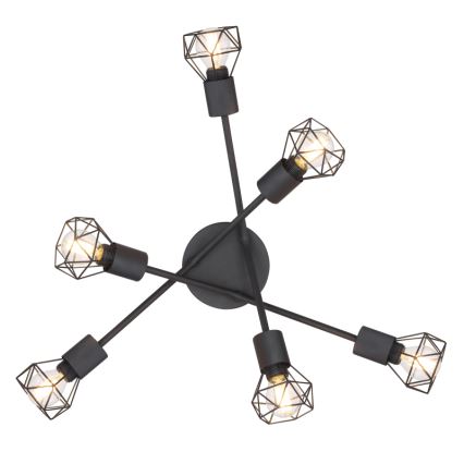 Globo - Прикрепен полилей 6xE14/40W/230V