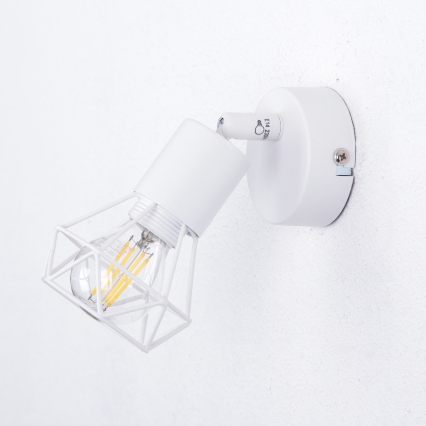 Globo - Стенен прожектор, луна 1xE14/40W/230V