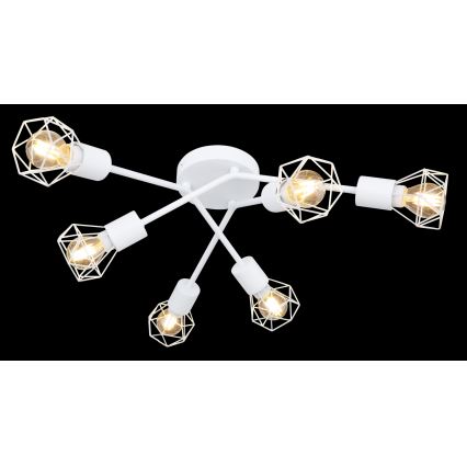 Globo - Прикрепен полилей 6xE14/40W/230V