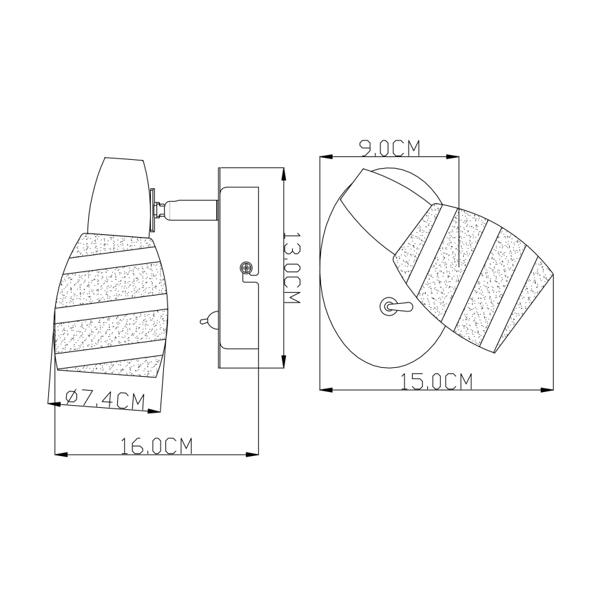Globo - Точково осветително тяло 1xE14/40W/230V