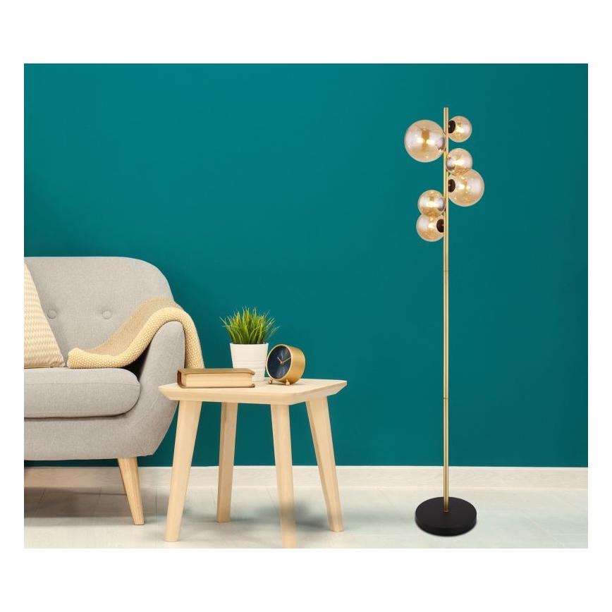 Globo - LED Лампион 6xG9/3W/230V месинг