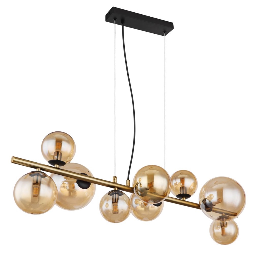 Globo - LED Пендел 9xG9/3W/230V месинг