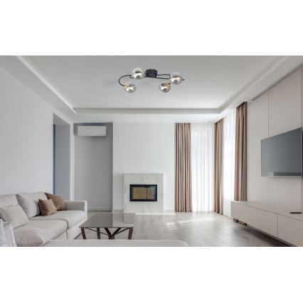 Globo - Полилей за повърхностен монтаж 4xG9/28W/230V