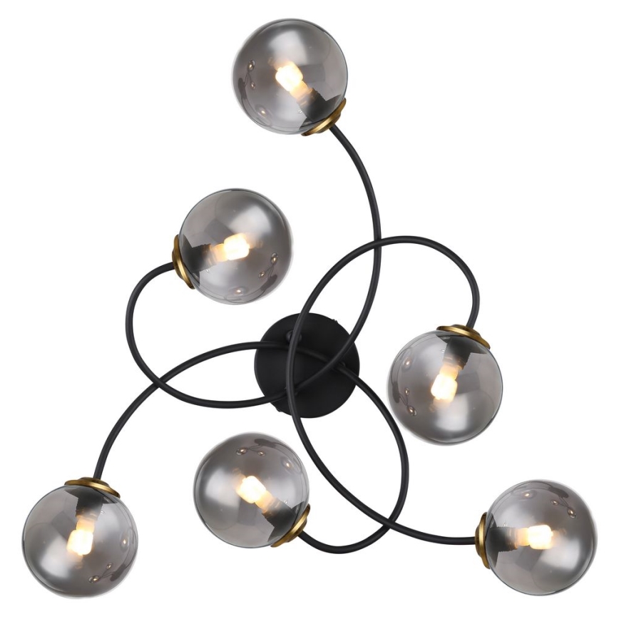 Globo - Полилей за повърхностен монтаж 6xG9/28W/230V