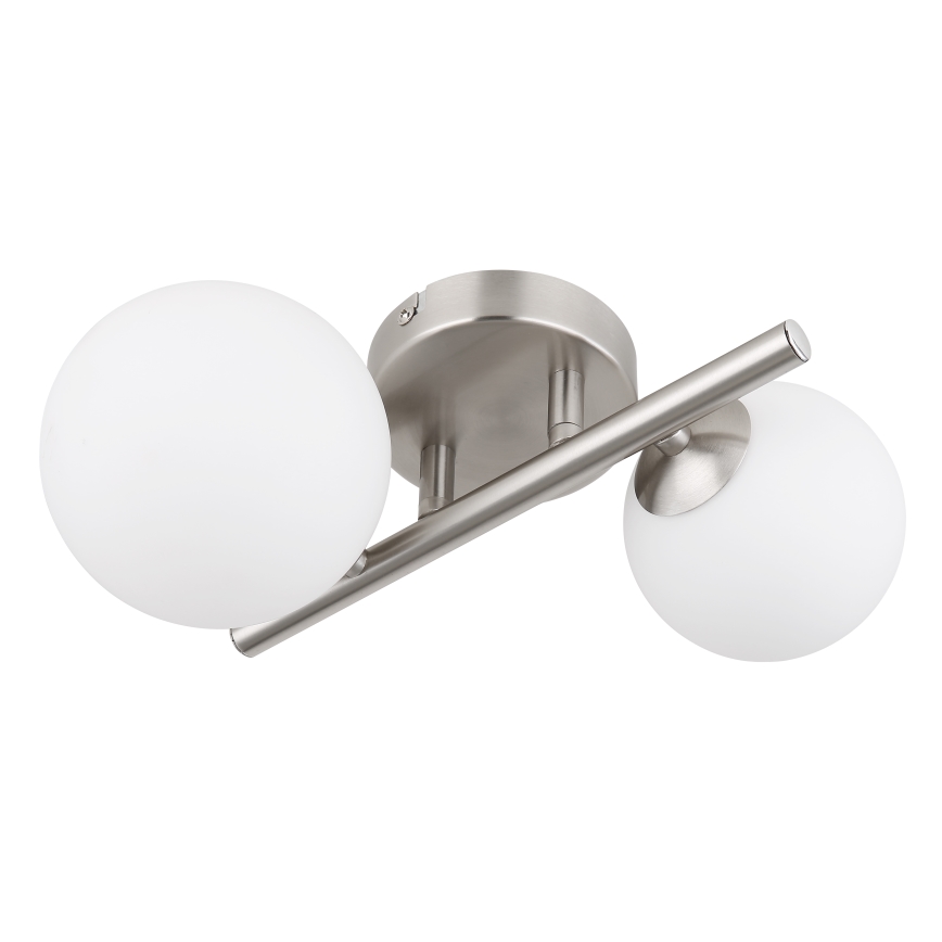 Globo - LED Полилей за повърхностен монтаж 2xG9/3W/230V матов хром