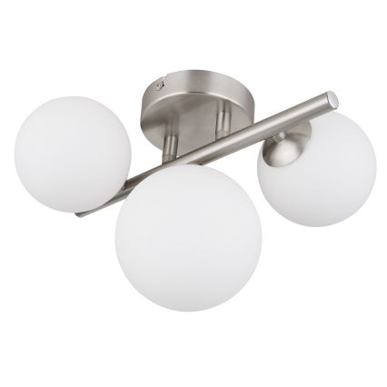 Globo - LED Полилей за повърхностен монтаж RIHA 3xG9/3,5W/230V матов хром