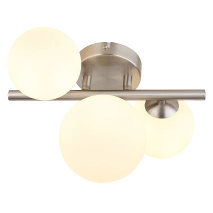 Globo - LED Полилей за повърхностен монтаж RIHA 3xG9/3,5W/230V матов хром