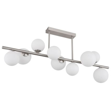 Globo - LED Полилей 9xG9/3W/230V матов хром