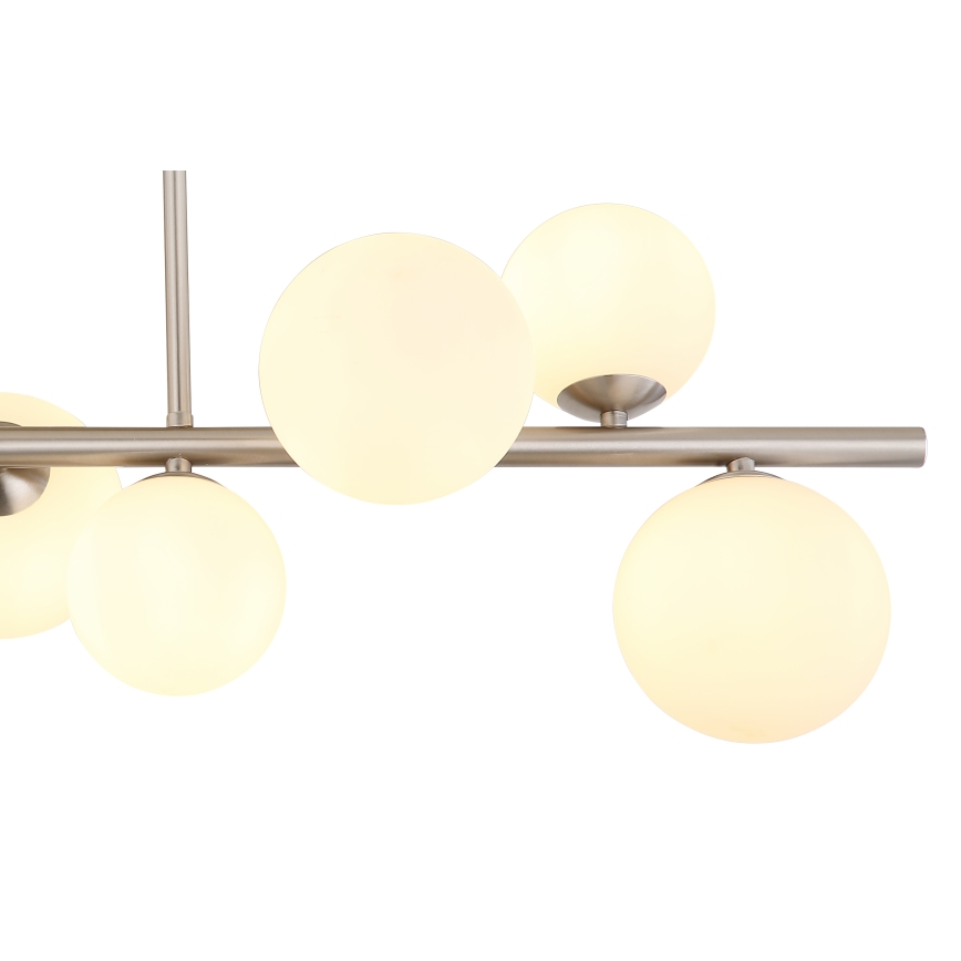 Globo - LED Полилей 9xG9/3W/230V матов хром