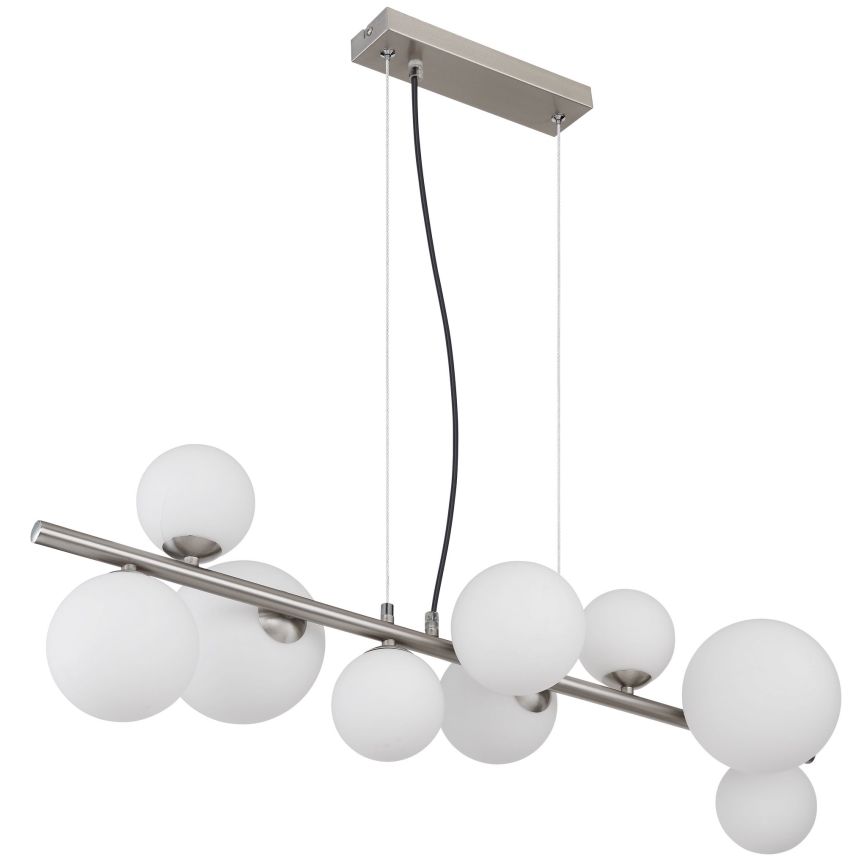 Globo - LED Пендел 9xG9/3W/230V матов хром