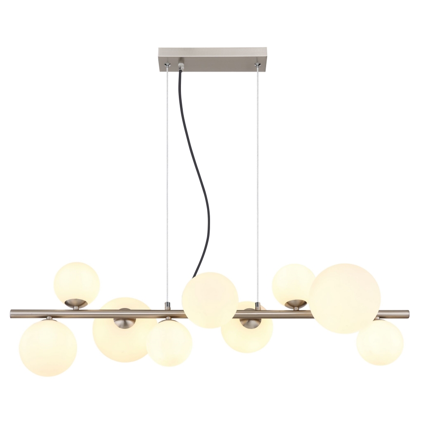 Globo - LED Пендел 9xG9/3W/230V матов хром