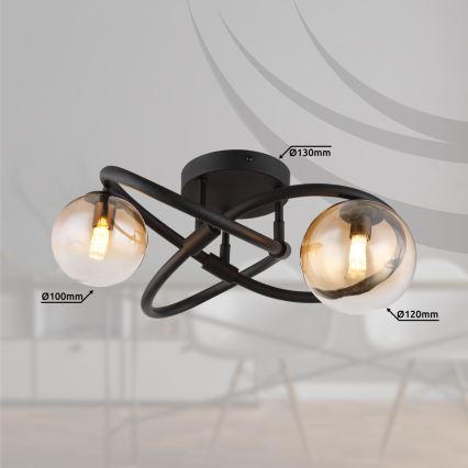 Globo - LED полилей за директен монтаж на тавана 2xG9/3,5W/230V 3000K