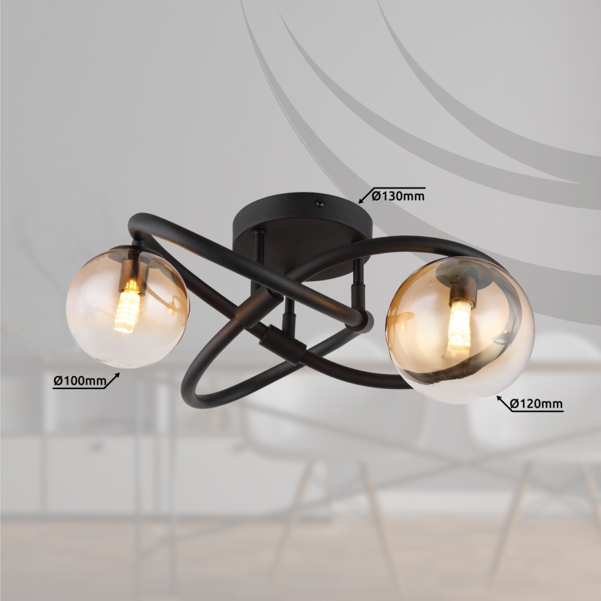 Globo - LED полилей за директен монтаж на тавана 2xG9/3,5W/230V 3000K