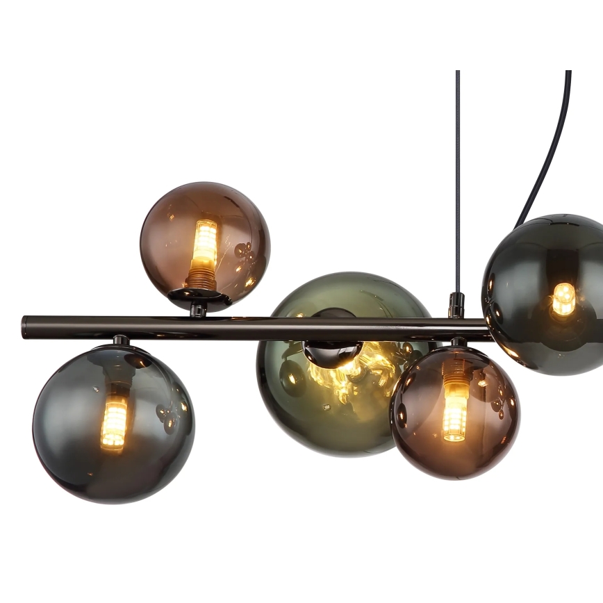 Globo - LED полилей на кабел 9xG9/3W/230V