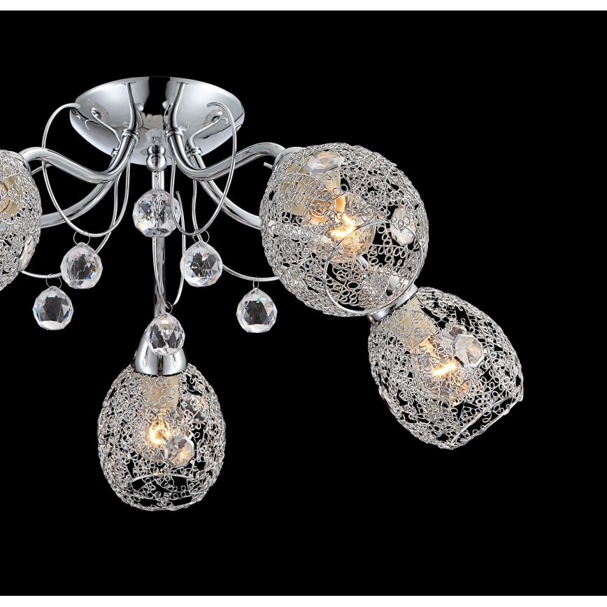 Globo - Полилей за повърхностен монтаж 5xE14/40W/230V