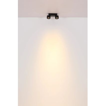 Globo - LED Спот 2xLED/6W/230V черен