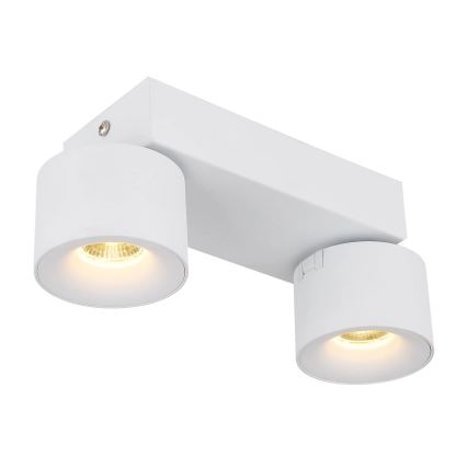 Globo - LED Спот 2xLED/6W/230V бял