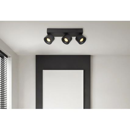 Globo - LED Спот 3xLED/6W/230V черен