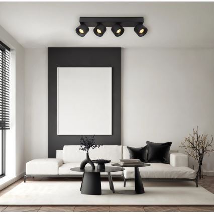 Globo - LED Спот 4xLED/6W/230V черен