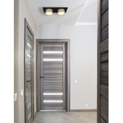 Globo - LED плафон LED/24W/230V 3000K 46x20 cm месинг