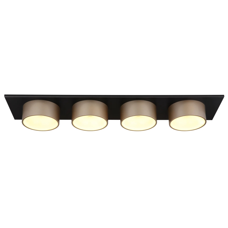 Globo - LED таванен плафон LED/40W/230V 3000K 86x20 см бежов
