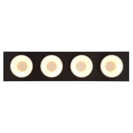 Globo - LED таванен плафон LED/40W/230V 3000K 86x20 см бежов