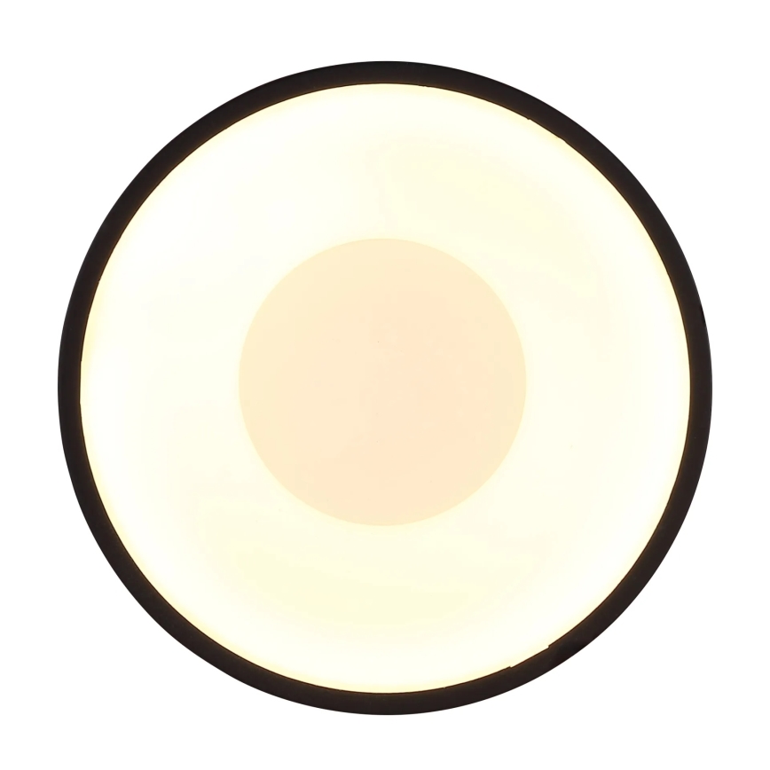 Globo - LED таванно осветително тяло LED/12W/230V 3000K Ø 15 см, черно