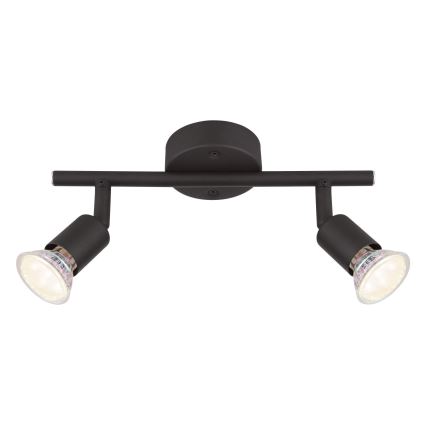 Globo - LED Спот 2xGU10/3W/230V черен
